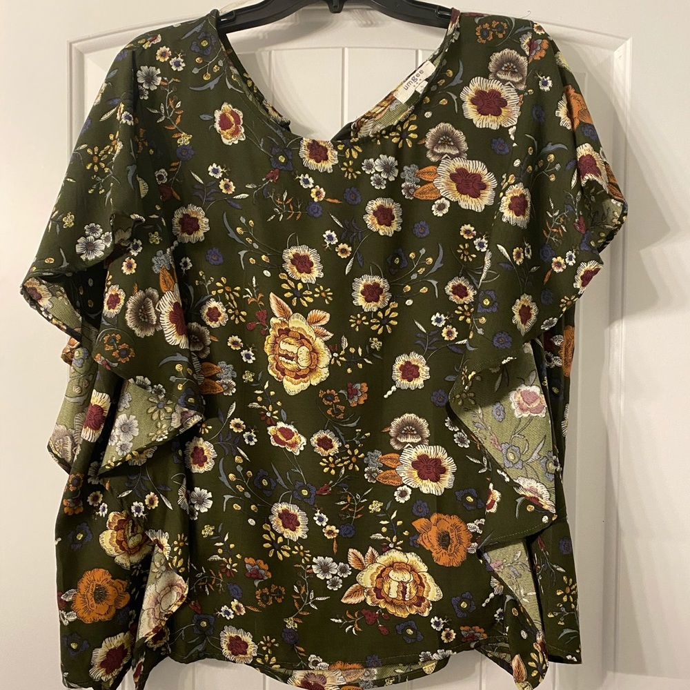 Beautiful flower blouse